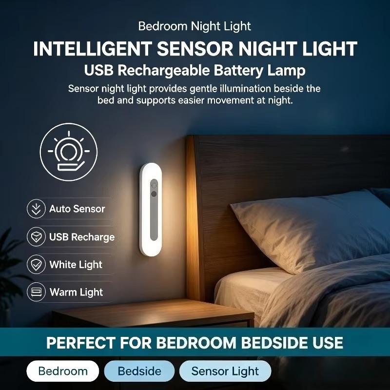 Intelligent Sensor Night Light - Baby Nursery Wall Lights ulasan dan harga