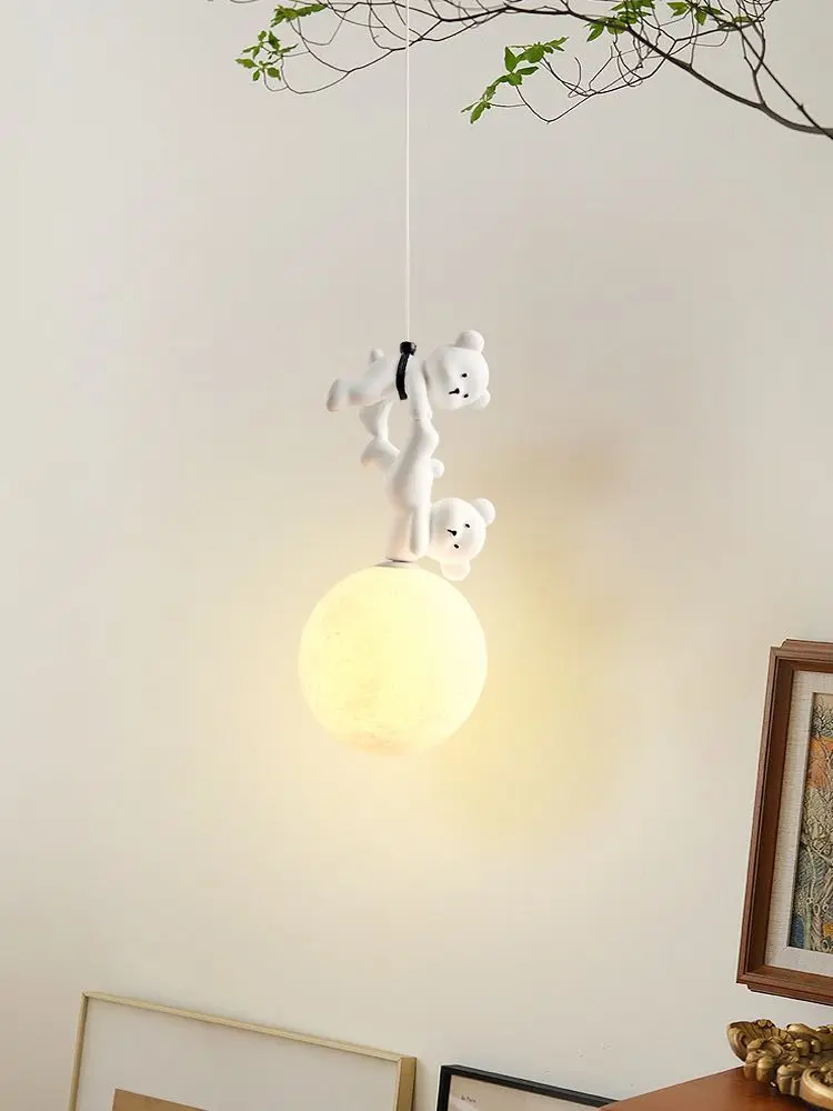 Bear Lamp Cartoon Nursery Room - Baby Nursery Light Fixture ulasan dan harga