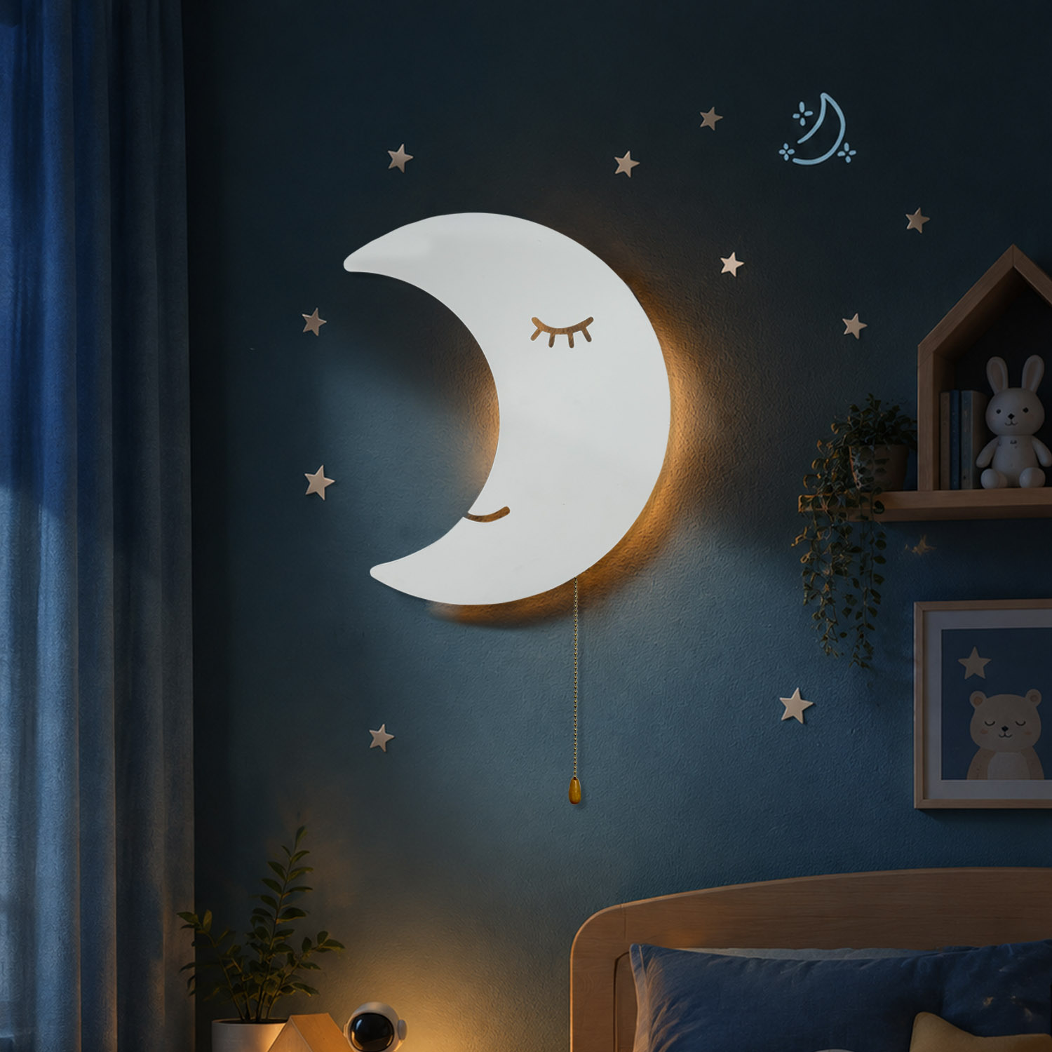 Cloud Light - Floating Cloud W - Baby Nursery Wall Lights ulasan dan harga