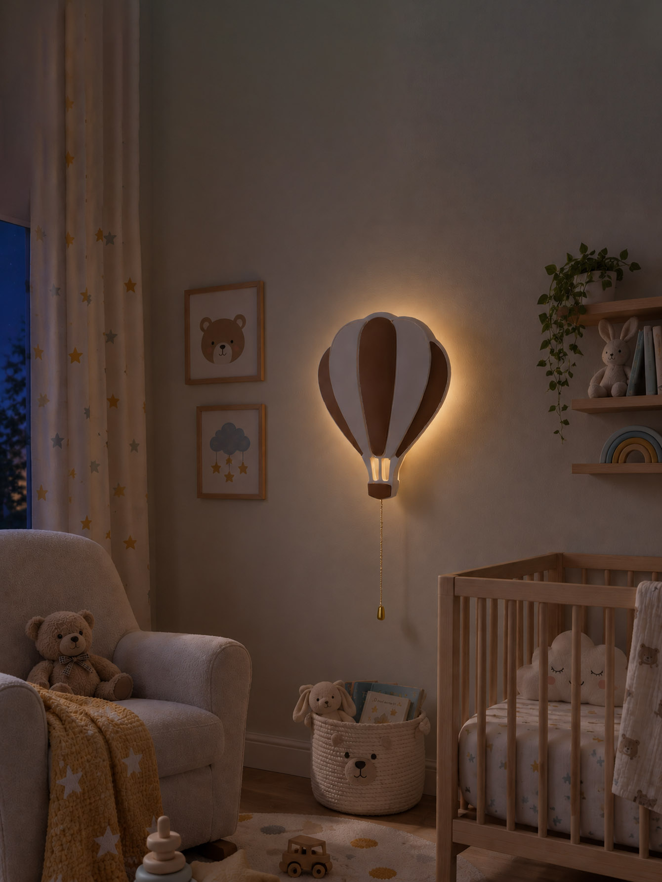 Cloud Light - Floating Cloud W - Baby Nursery Wall Lights ulasan dan harga