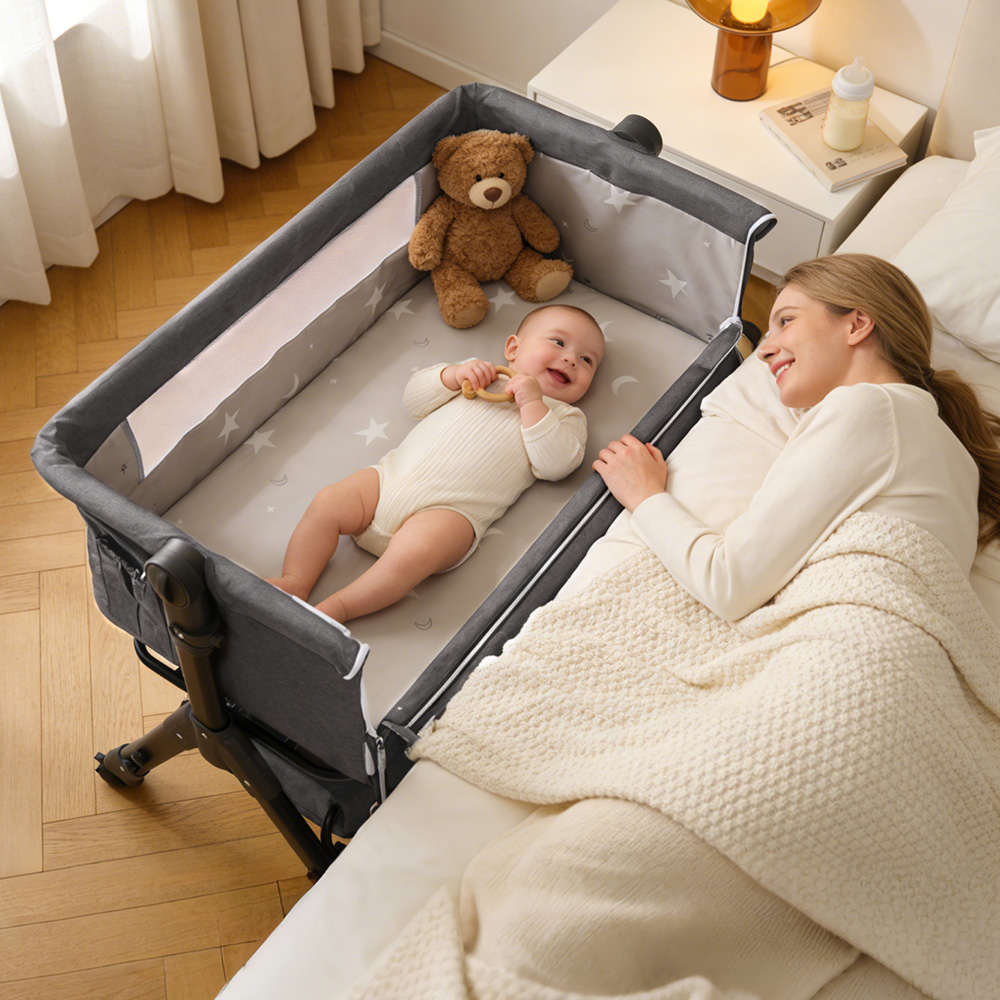 Baby Bassinet 3 in 1 Baby Bass - Baby Nursery Trolley ulasan dan harga