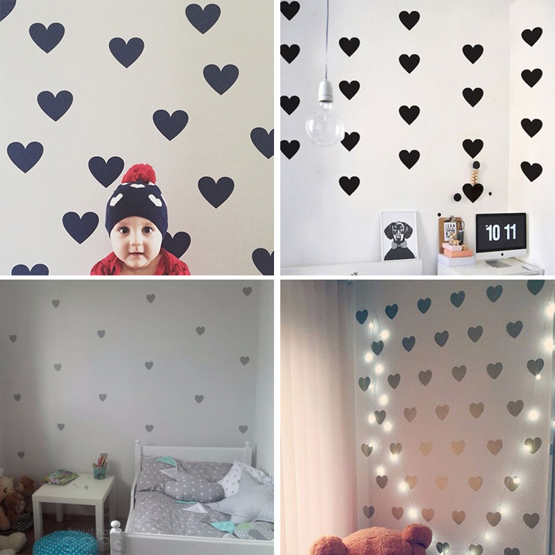 Heart Baby Room Decorative Sti - Baby Girl Nursery Quotes ulasan dan harga