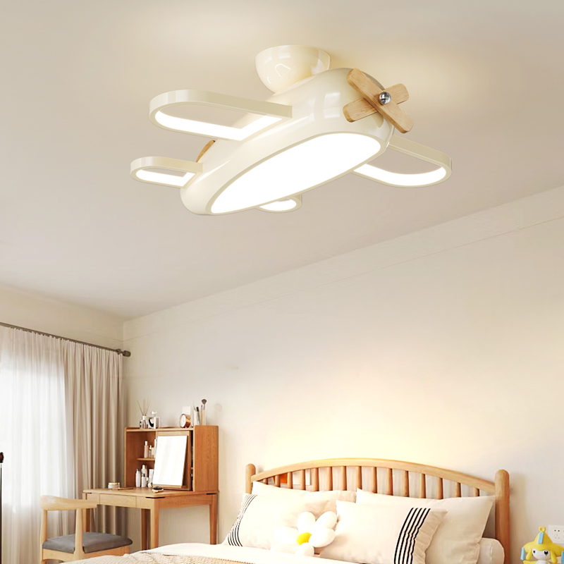 Cartoon Airplane Chandelier Ce - Baby Nursery Light Fixture ulasan dan harga