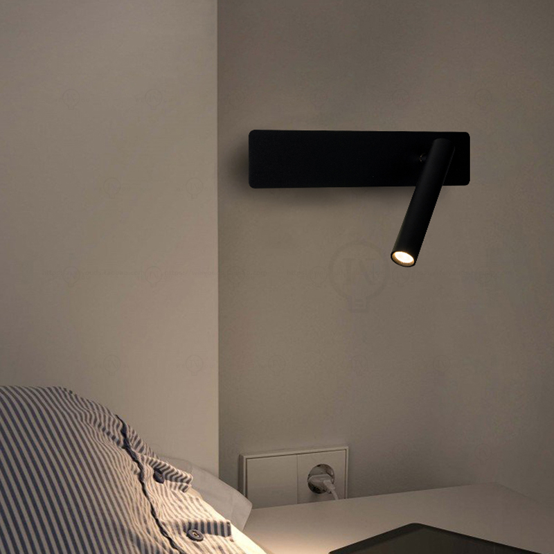 White Nordic LED Bedside Readi - Baby Nursery Wall Lights ulasan dan harga